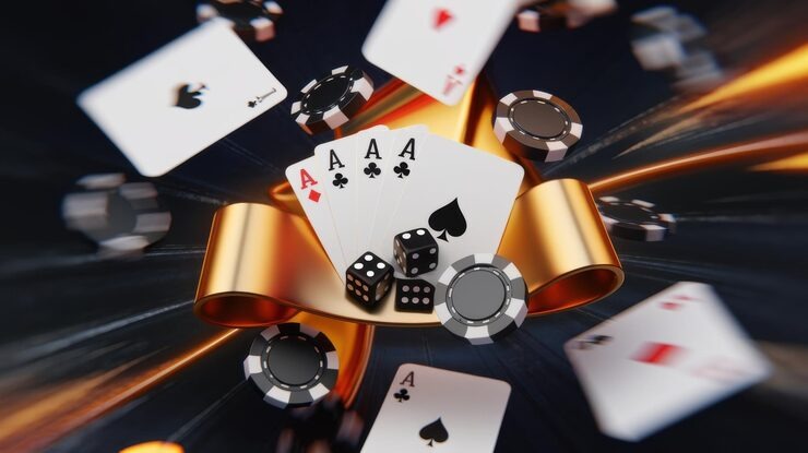 Multi-camera Sic Bo feed showing dice cup close-up and betting layout on xn--80aaxqmhr4b